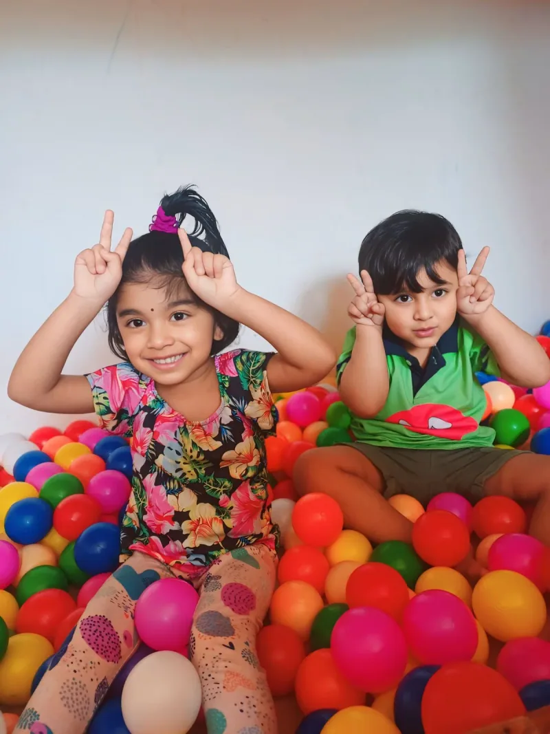 Pre KG classroom moment