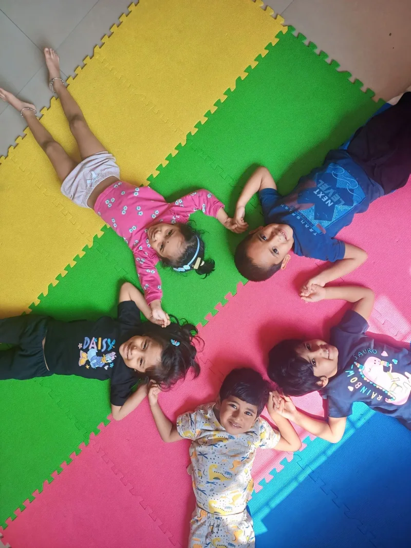 Pre KG learning activity