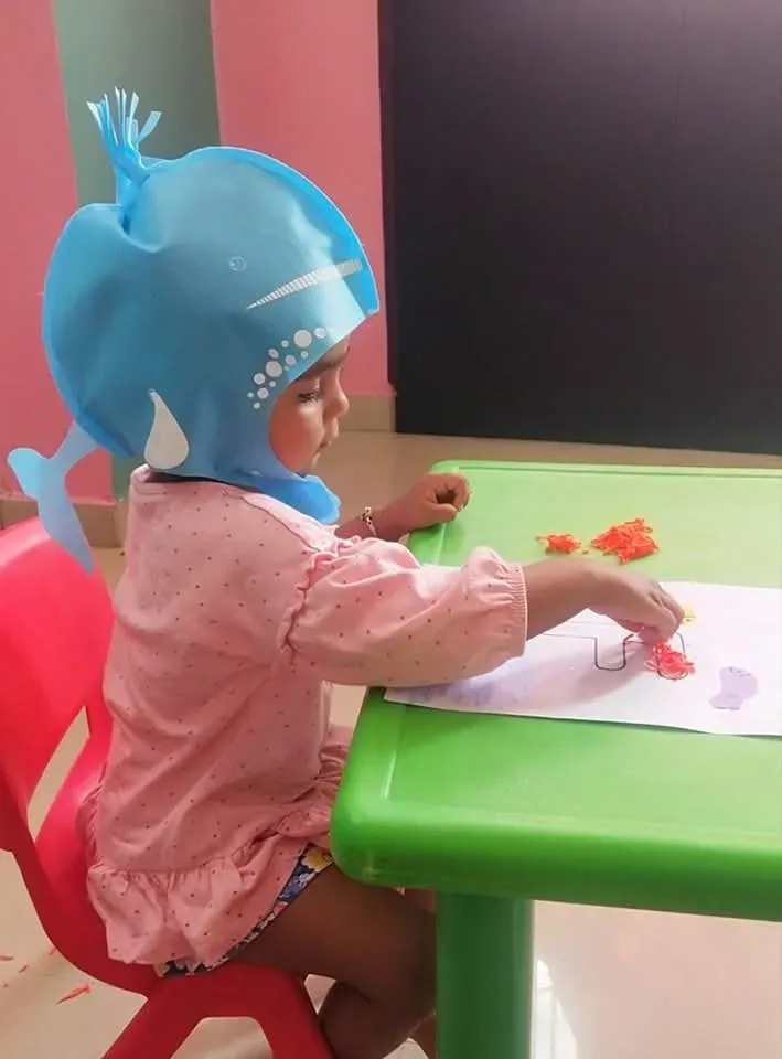 Pre KG children in costume